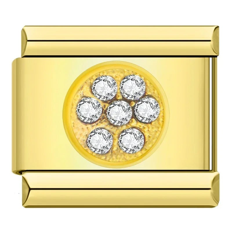 KÓŁKO Z KRYSZTAŁKAMI