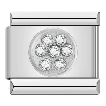 KÓŁKO Z KRYSZTAŁKAMI